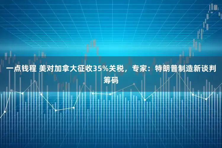 一点钱程 美对加拿大征收35%关税，专家：特朗普制造新谈判筹码
